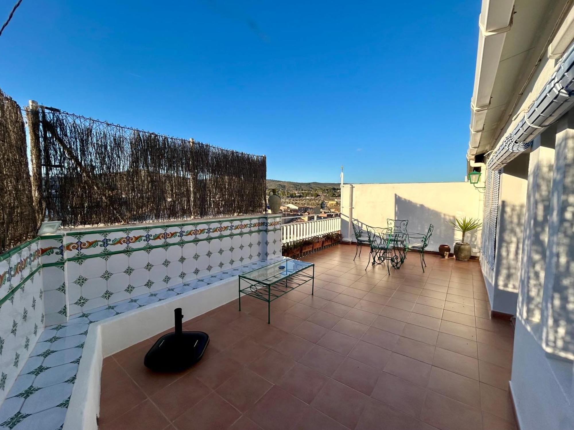 Atico Con Vistas En L'Olleria Apartment Exterior photo