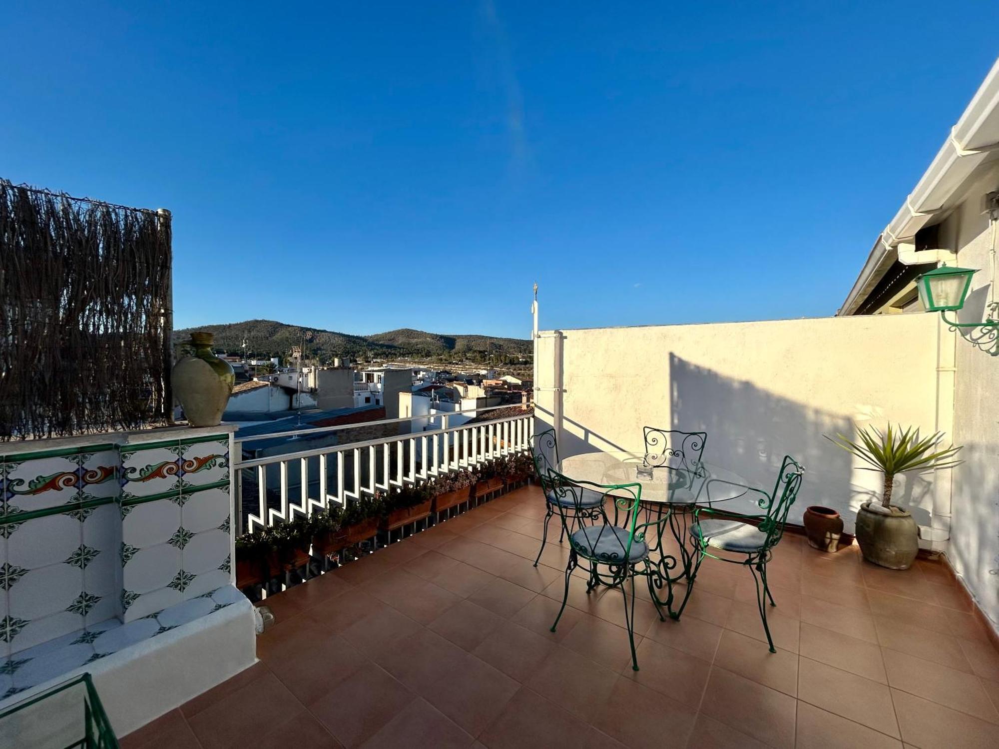 Atico Con Vistas En L'Olleria Apartment Exterior photo